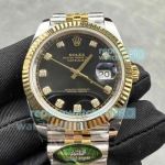 ARF Swiss Copy Rolex Datejust II Two-tone Black Diamond Dial 3235 Watch 